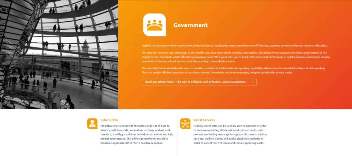 Adatis Service Page