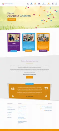 All About Children Home Page