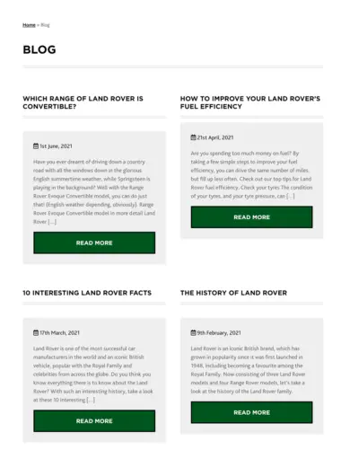 Broadfields Blog